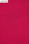 Magenta Net Semi Stitched Salwar Suit With Dupatta