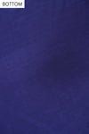 Royal Blue Rani Tussar Chinon Semi Stitched Salwar Suit With Dupatta