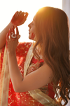 Maroon Georgette Lehenga Set And Net Dupatta With Readymade Blouse (Ft:-Arti Chauhan)