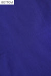 Royal Blue Tussar Semi Stitched Salwar Suit With Dupatta