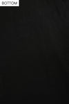 Black Tussar Jacquard Crepe Net Semi Stitched Salwar Suit With Dupatta