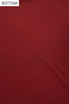 Bottle Maroon Loom Georgette Semi Stitched Salwar Suit With Dupatta