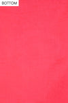 Peach Tussar Semi Stitched Salwar Suit With Dupatta