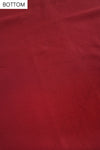 Maroon Jacquard Crepe Semi Stitched Suit Salwar With Dupatta