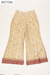 Megenta Tussar Unstitched Salwar Suit With Dupatta