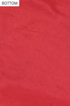 Red Net Georgette Semi Stitched Salwar Suit With Dupatta