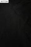 Black Lace Georgette Semi Stitched Suit Salwar With Dupatta