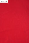 Red Georgette Semi Stitched Salwar Suit With Dupatta