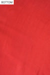Red Georgette Semi Stitched Salwar Suit With Dupatta