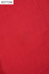 Black Red Georgette Unstitched Suit Salwar With Dupatta
