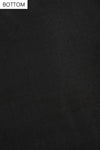 Black Georgette Semi Stitched Salwar Suit With Dupatta