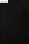 Black Lace Georgette Semi Stitched Suit Salwar With Dupatta