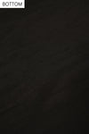 Black Khaddi Georgette Semi Stitched Suit Salwar With Dupatta