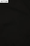 Black Georgette Semi Stitched Salwar Suit With Dupatta