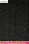 Rani Georgette Semi Stitched Salwar Suit With Dupatta