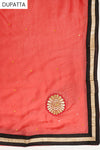 Royal Blue Rani Tussar Chinon Semi Stitched Salwar Suit With Dupatta
