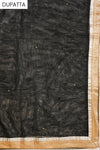 Tussar Net Semi Stitched Salwar Suit With Dupatta