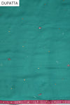 Rama Georgette Semi Stitched Suit Salwar With Dupatta