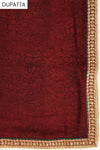 Assorted Crepe Semi Stitched Suit Salwar With Dupatta