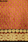 Tussar Brasso Tussar Embroidered Saree With Unstitched Blouse