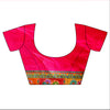 Rani Banarasi Silk Saree With Unstitched Blouse