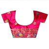 Rani Banarasi Silk Saree With Unstitched Blouse