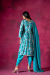 Rama Chinon Readymade Suit With Chinon Crepe Dupatta