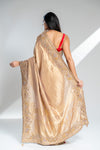 Tussar Banarasi Silk Saree With Unstitched Blouse