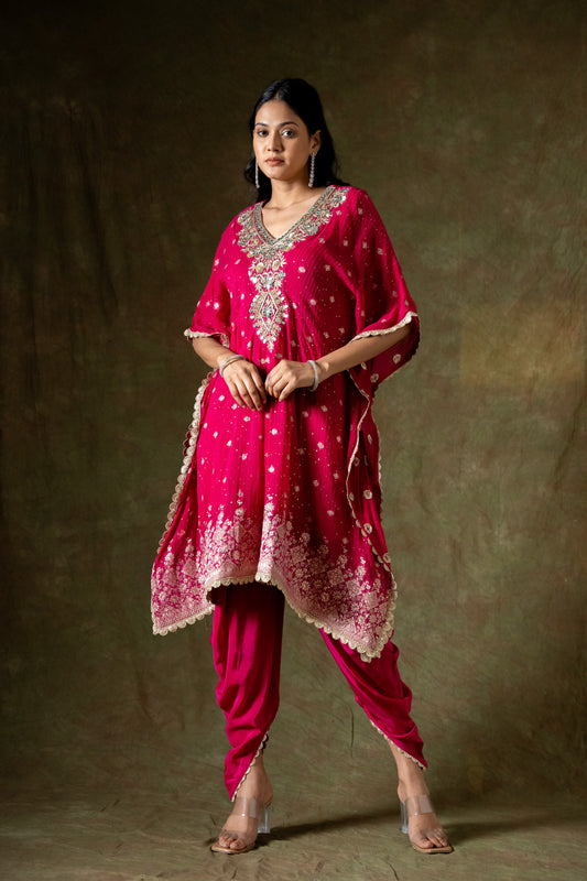 Georgette Embroidered Readymade Suit