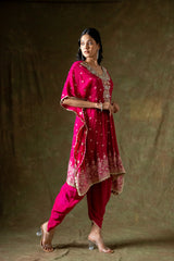 Rani Georgette Embroidered Readymade Suit