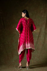 Rani Georgette Embroidered Readymade Suit