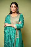 Rama Chinon Readymade Sharara Set With Chinon Dupatta