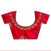 Rani Khaddi Georgette Saree With Unstitched Blouse