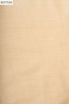 Mango Gold Cotton Unstitched Salwar Suit With Cotton Dupatta