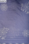 Mauve Cotton Unstitched Salwar Suit With Cotton Dupatta