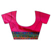 Rani Banarasi Silk Saree With Unstitched Blouse