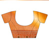 Mustard Banarsi Woven Silk Saree With Unstitched Blouse