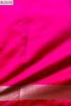 Rani Banarasi Silk Saree With Unstitched Blouse