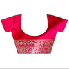 Rani Banarasi Silk Saree With Unstitched Blouse