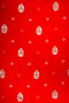 Red Crepe Unstitched Salwar Suit With Chinon Crepe Dupatta