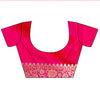 Rani Banarasi Silk Saree With Unstitched Blouse