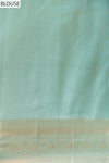 Royal Heritage Tea-green Banarasi Silk Saree With Unstitched Blouse