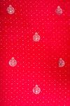 Rani Crepe Unstitched Salwar Suit With Chinon Crepe Dupatta