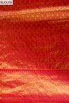 Timeless Beauty Tussar Banarasi Silk Saree And Woven Zari Border With Unstitched Blouse