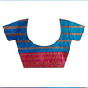 Statement Look Peacock Banarsi Woven Silk Saree With Unstitched Blouse