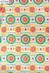 Mango Gold Cotton Unstitched Salwar Suit With Cotton Dupatta