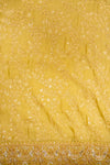 Mustard Muslin Unstitched Salwar Suit With Muslin Dupatta