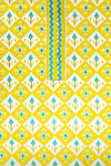Mustard Digital Printed Cotton Unstitched Salwar Suit With Cotton Dupatta