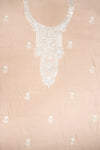 Tussar Muslin Unstitched Salwar Suit With Muslin Dupatta