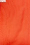 Rust Cotton Unstitched Salwar Suit With Cotton Dupatta